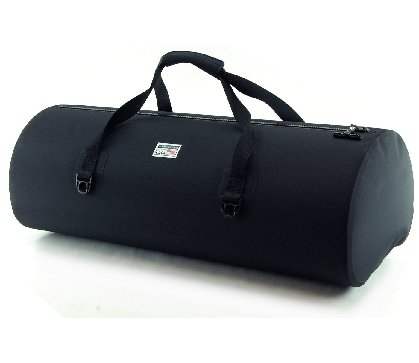 90L Waterproof USA Duffel Bag - Black