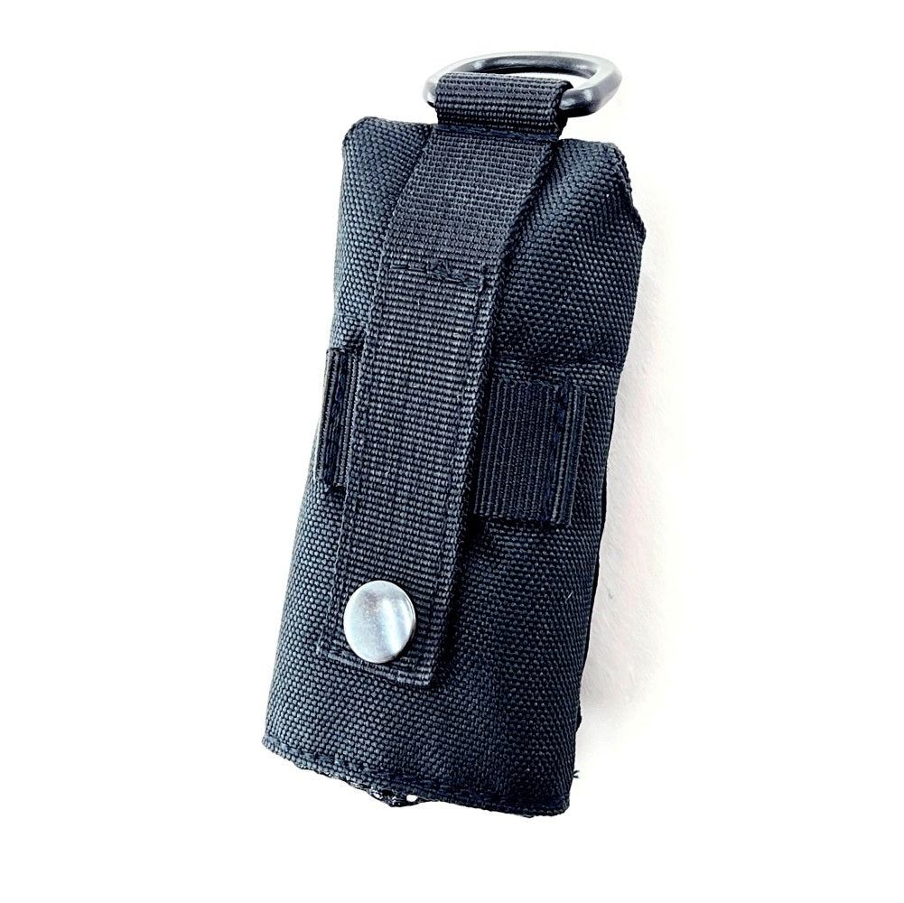 Molle water bottle holder - closed, backside