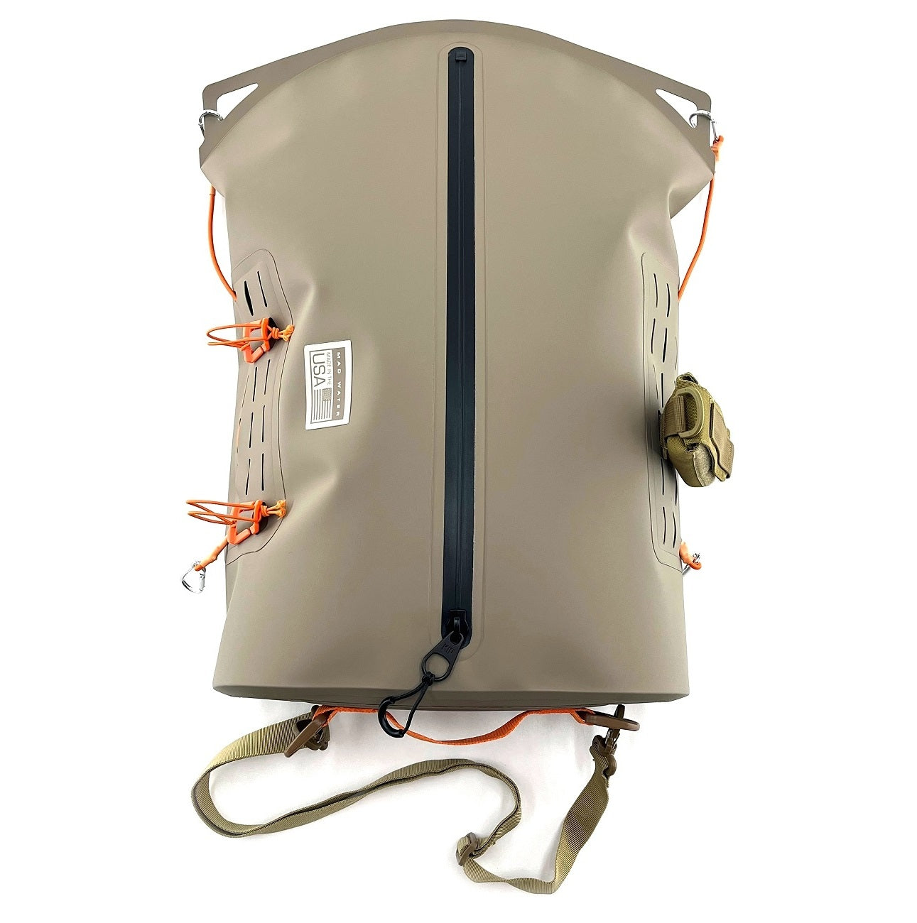 waterproof deck bag - top view - for kayak or paddleboard use
