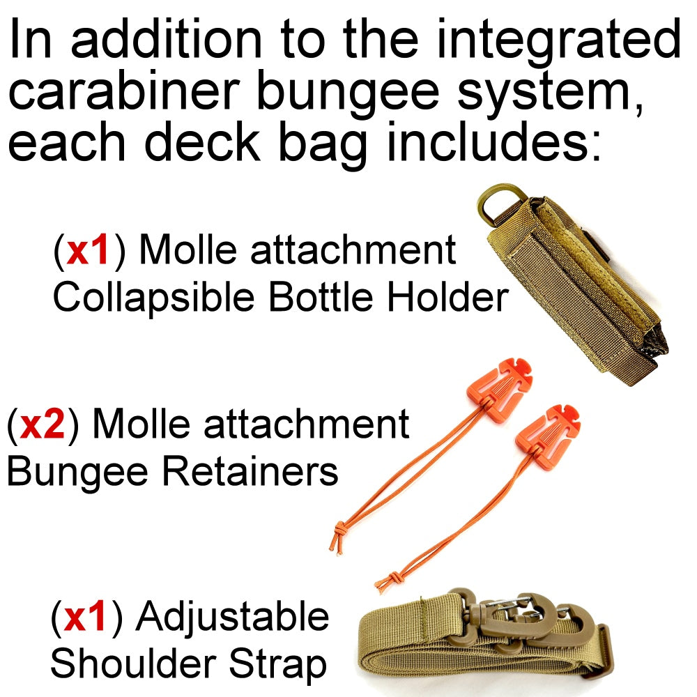 accessories of the fully submersible Waterproof Deck Bag