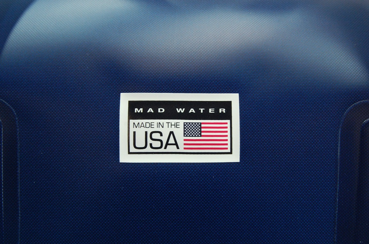 40L Allatoona Waterproof Duffel - logo closeup