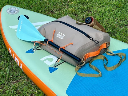Waterproof Submersible Deck Bag on paddleboard